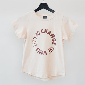 Let's Go Change The World Kids T-Shirt