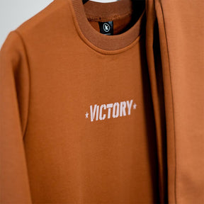 Victory Kids Tracksuit Set (Ages 2-6) (Burnt Orange)